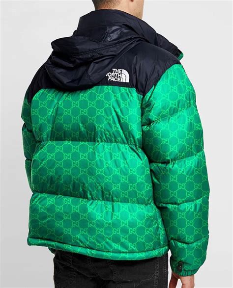 black gucci north face|gucci north face collaboration.